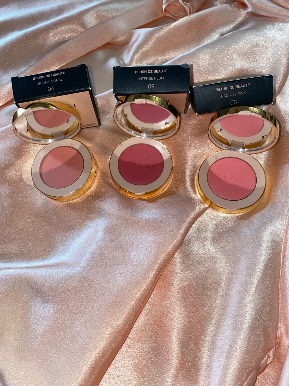 Gucci Blush De Beauté Duo in Radiant Pink & Intense Plum Bright Color limited Ed - Picture 2 of 9